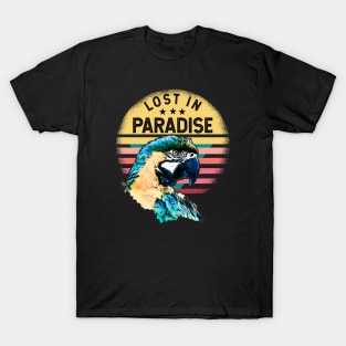 Lost in Paradise Macaw T-Shirt